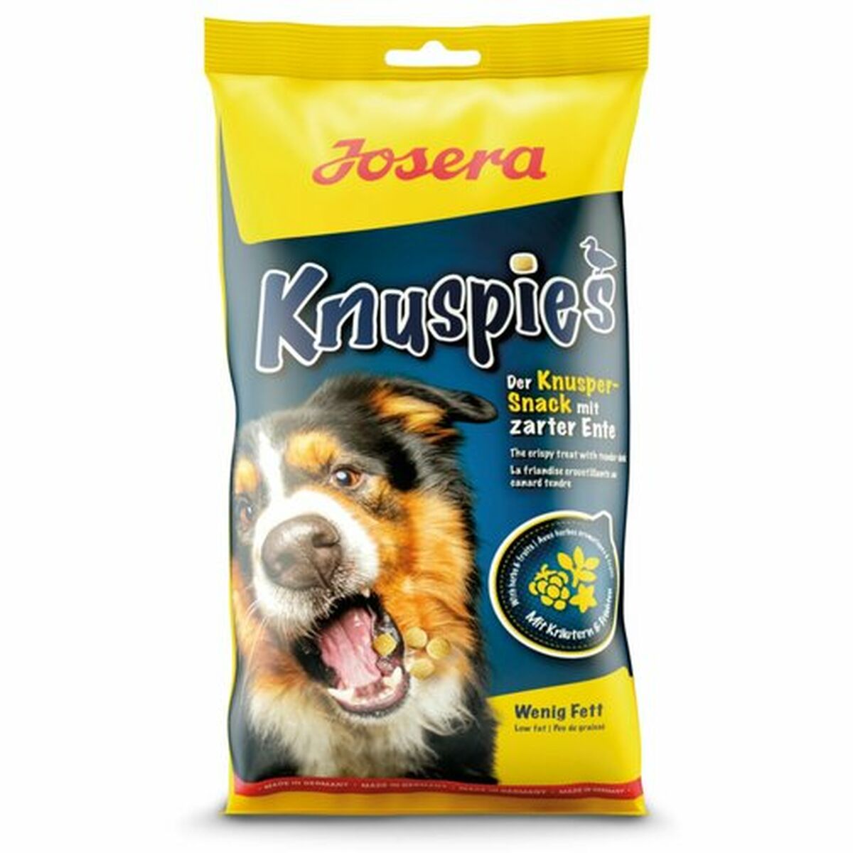 Dog Snack Josera Knuspies Duck 150 g